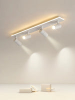 Lustre Moderne à LEDs Noir en Aluminium et Acrylique – Luminaire Énergétique pour Salon et Salle à Manger - Vignette | Maison Solenne