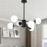 Lustre Moderne en Métal LED pour Salon, Chambre et Salle à Manger - Vignette | Maison Solenne