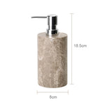 Accessoire de salle de bain en marbre Emperador Light - Vignette | Maison Solenne
