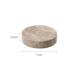Accessoire de salle de bain en marbre Emperador Light - Vignette | Maison Solenne