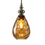 Suspension champignon LED vintage en verre - Vignette | Maison Solenne