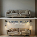 Applique Murale Design avec Liseuse Intégrée pour Chambre | Éclairage Doux et Ambiance Apaisante - Vignette | Maison Solenne