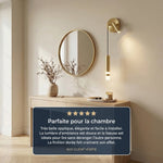Applique Murale Design avec Liseuse Intégrée pour Chambre | Éclairage Doux et Ambiance Apaisante - Vignette | Maison Solenne