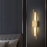 Applique Murale Dorée Design pour Chambre et Salon | Éclairage Moderne - Vignette | Maison Solenne