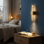 Applique Murale Dorée Design pour Chambre et Salon | Éclairage Moderne - Vignette | Maison Solenne