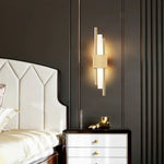 Applique Murale Dorée Design pour Chambre et Salon | Éclairage Moderne - Vignette | Maison Solenne