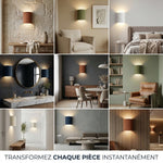 Applique Murale LED moderne Contemporaine | Lumière Chaleureuse pour Salon, Chambre & Couloir - Vignette | Maison Solenne