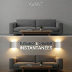 Applique Murale LED moderne Contemporaine | Lumière Chaleureuse pour Salon, Chambre & Couloir - Vignette | Maison Solenne