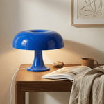 Lampe champignon bleu de Table LED - Vignette | Maison Solenne