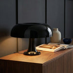 Lampe champignon noir de Table - Vignette | Maison Solenne