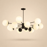 Lampe pendante LED salon| Salon Chambre et Salle à Manger - Vignette | Maison Solenne