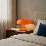 Lampe Champignon Orange Moderne - Vignette | Maison Solenne