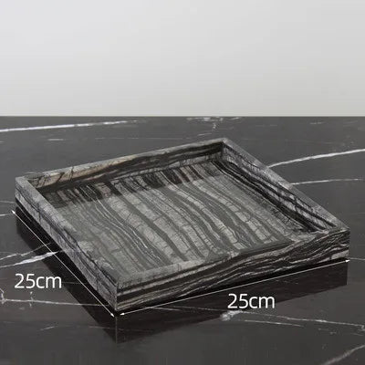 Accessoire de salle de bain effet marbre et doré - 200006153#Plateau A / Chine continentale [b3f6774c13]