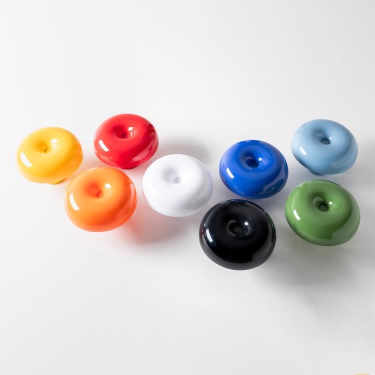 Lampe de Table Nessino en Polycarbonate – Design Rétro Années 60, Éclairage Diffus, Couleurs Blanc et Orange 4