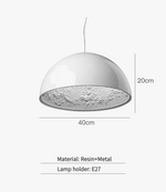 Lustre Moderne Skygarden en Résine Art Déco – Suspension Luminaire Élégante pour Chambre et Salle à Manger - Vignette | Maison Solenne