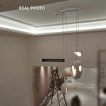 Lustre Suspendu LED Moderne Wabi-Sabi Irrégulier pour Salon – Éclairage Élégant et Économique - Vignette | Maison Solenne