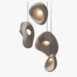 Lustre Suspendu LED Moderne Wabi-Sabi Irrégulier pour Salon – Éclairage Élégant et Économique - Vignette | Maison Solenne