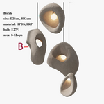Lustre Suspendu LED Moderne Wabi-Sabi Irrégulier pour Salon – Éclairage Élégant et Économique - Vignette | Maison Solenne