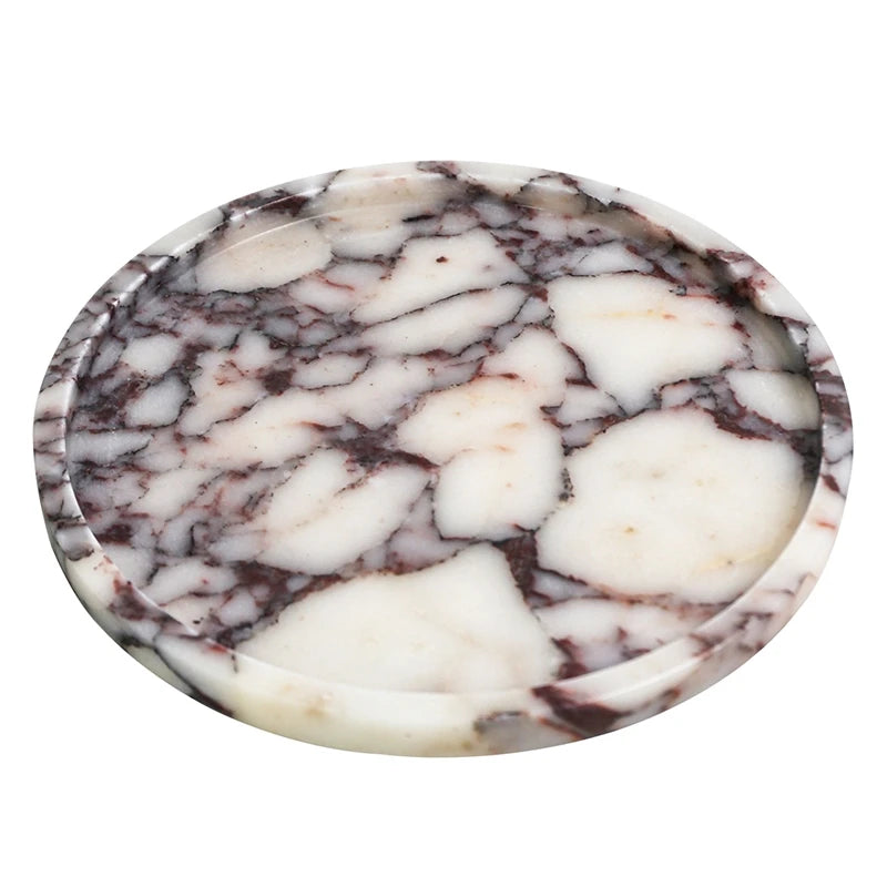 Accessoires de salle de bain en marbre Calacatta Viola - 173# 25x25x1.8cm [22eaf1c09d]