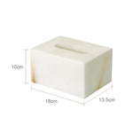 Accessoire de salle de bain en onyx blanc - Vignette | Maison Solenne