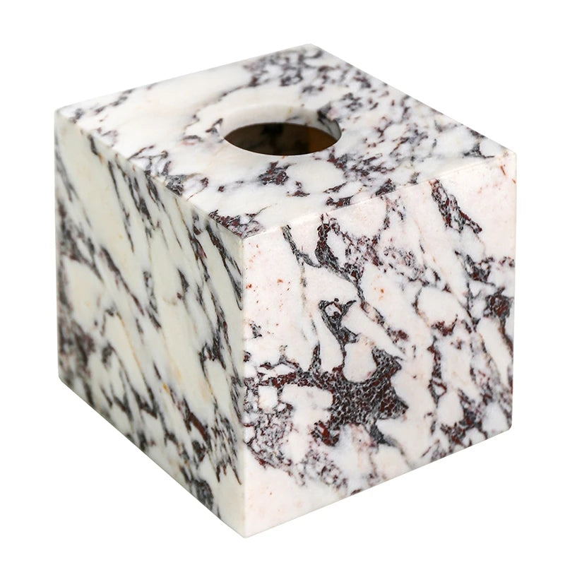 Accessoires de salle de bain en marbre Calacatta Viola - 200006154# 14x14x14cm [855ed4e8c7]