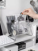 Organiseur de bureau rotatif à 6 compartiments - Vignette | Maison Solenne