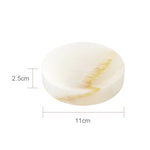 Accessoire de salle de bain en onyx blanc - Vignette | Maison Solenne