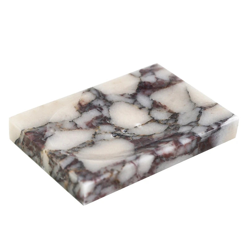 Accessoires de salle de bain en marbre Calacatta Viola - 200003699# 12x8x1.8cm [32dae7fe02]