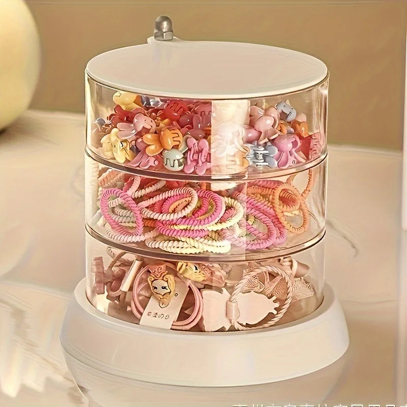 Tourniquet à bijoux transparent