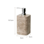 Accessoire de salle de bain en marbre Emperador Light - Vignette | Maison Solenne