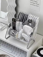 Organiseur de bureau rotatif à 6 compartiments - Vignette | Maison Solenne