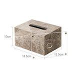 Accessoire de salle de bain en marbre Emperador Light - Vignette | Maison Solenne