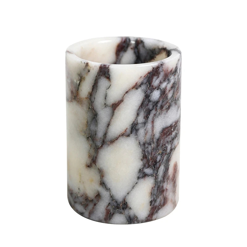 Accessoires de salle de bain en marbre Calacatta Viola - 366# 7x7x10cm [bc10fc9bdf]