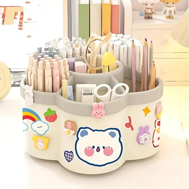 Organiseur de bureau rotatif