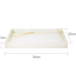 Accessoire de salle de bain en onyx blanc - Vignette | Maison Solenne