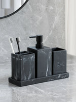 Ensemble de salle de bain effet marbre - Vignette | Maison Solenne