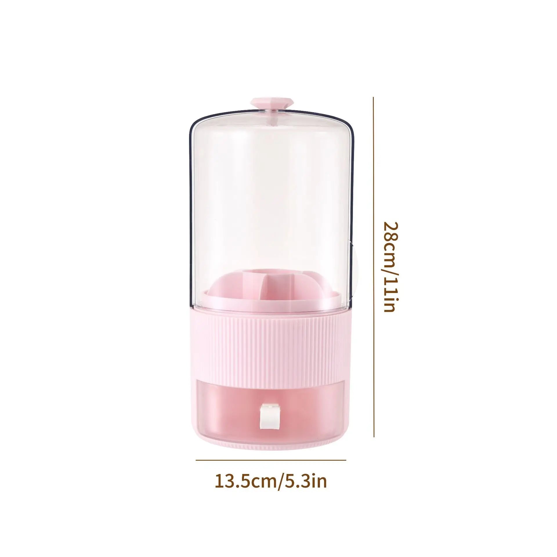 Organisateur rotatif pour pinceaux de maquillage