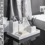 Accessoire de salle de bain en marbre naturel blanc - Vignette | Maison Solenne