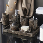 Accessoires de salle de bains en marbre naturel - Vignette | Maison Solenne