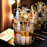 Organiseur de maquillage rotatif en acrylique - Vignette | Maison Solenne