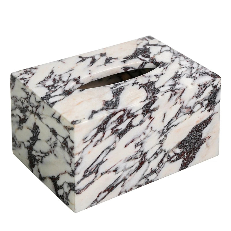 Accessoires de salle de bain en marbre Calacatta Viola - 200004889# 19.5x13x11cm [79c46849cd]