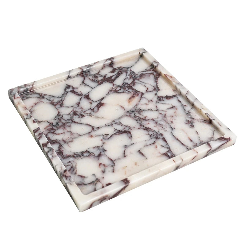 Accessoires de salle de bain en marbre Calacatta Viola - 1063# 25x25x1.8cm [ae9b485394]