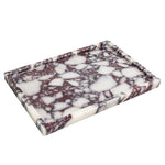 Accessoires de salle de bain en marbre Calacatta Viola - Vignette | Maison Solenne