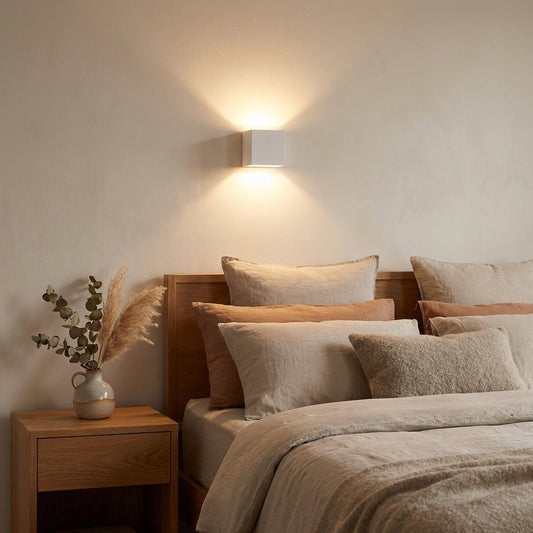 Applique Murale LED Étanche 12W Réglable en Aluminium pour Intérieur et Extérieur – Design Moderne et Élégant - blanc chaud - Maison Solenne