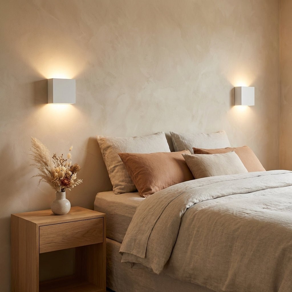 Applique Murale LED Étanche 12W Réglable en Aluminium pour Intérieur et Extérieur – Design Moderne et Élégant - blanc chaud - Maison Solenne
