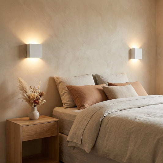 Applique Murale LED Étanche 12W Réglable en Aluminium pour Intérieur et Extérieur – Design Moderne et Élégant - blanc chaud - Maison Solenne