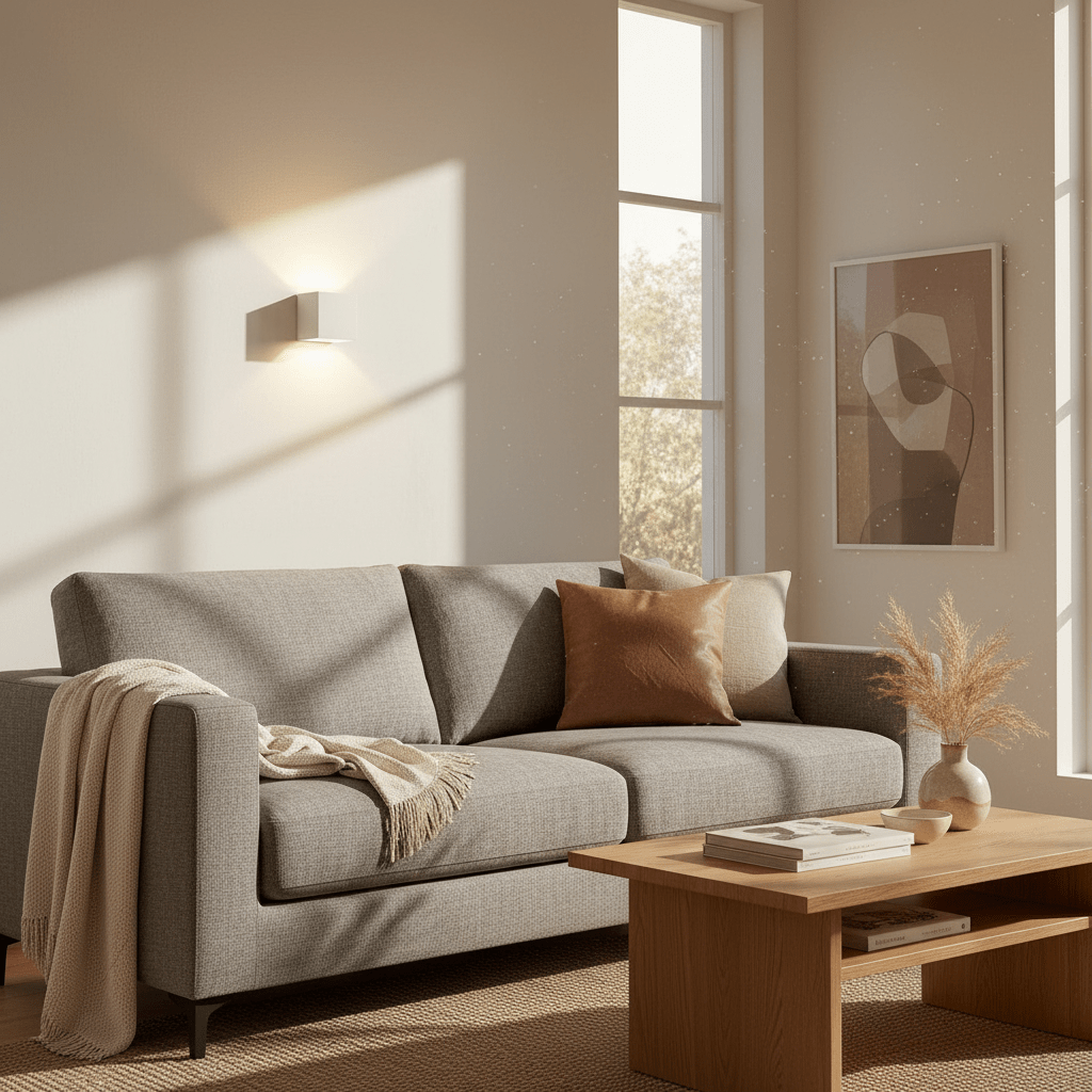 Applique Murale LED Étanche 12W Réglable en Aluminium pour Intérieur et Extérieur – Design Moderne et Élégant - blanc chaud - Maison Solenne