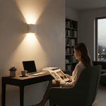 Applique Murale LED Étanche 12W Réglable en Aluminium pour Intérieur et Extérieur – Design Moderne et Élégant - Vignette | Maison Solenne