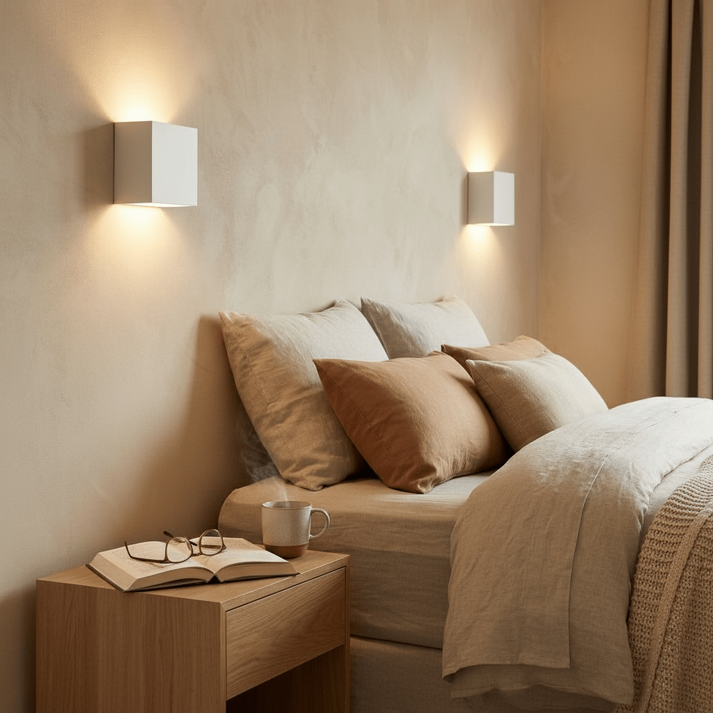 Applique Murale LED Étanche 12W Réglable en Aluminium pour Intérieur et Extérieur – Design Moderne et Élégant - blanc chaud - Maison Solenne