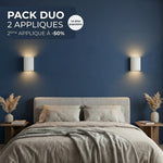 Applique Murale LED moderne Contemporaine | Lumière Chaleureuse pour Salon, Chambre & Couloir - Vignette | Maison Solenne